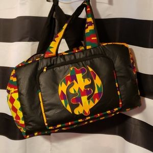 Large Ghanaian Handmade West African Weekender